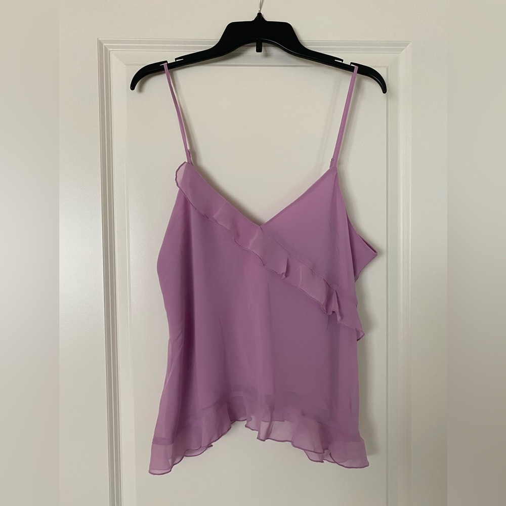 Abound Lilac - pink purple - Ruffle Camisole Top size L